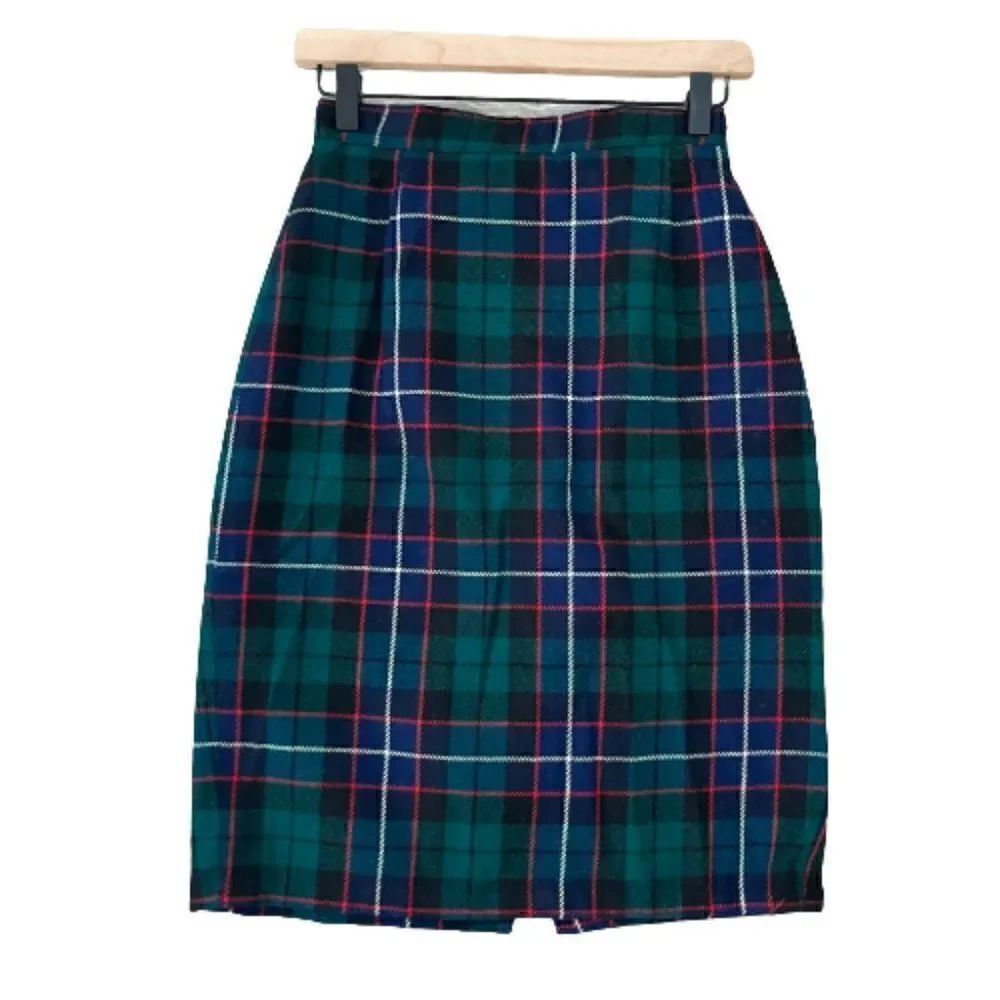Clyde Vintage Wool Pencil Skirt Y2K